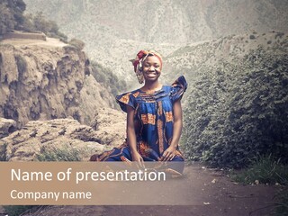 Laugh Plant Nature PowerPoint Template