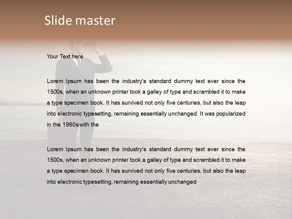 Career View Background PowerPoint Template