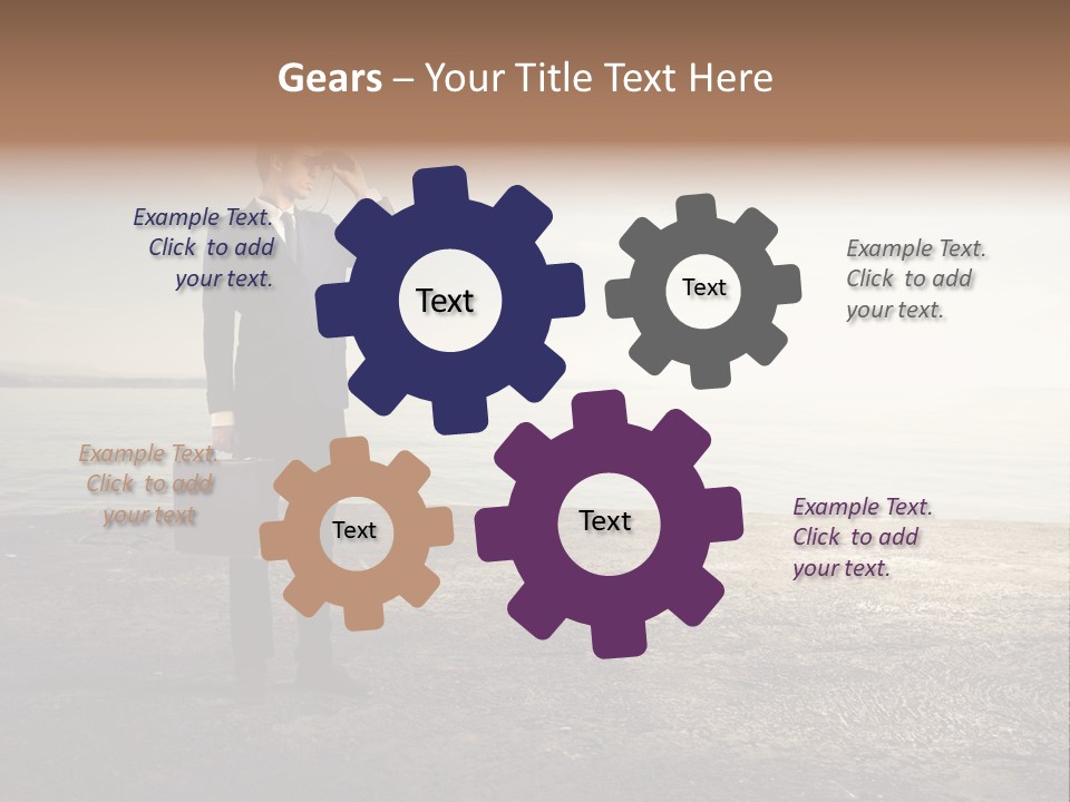 Career View Background PowerPoint Template