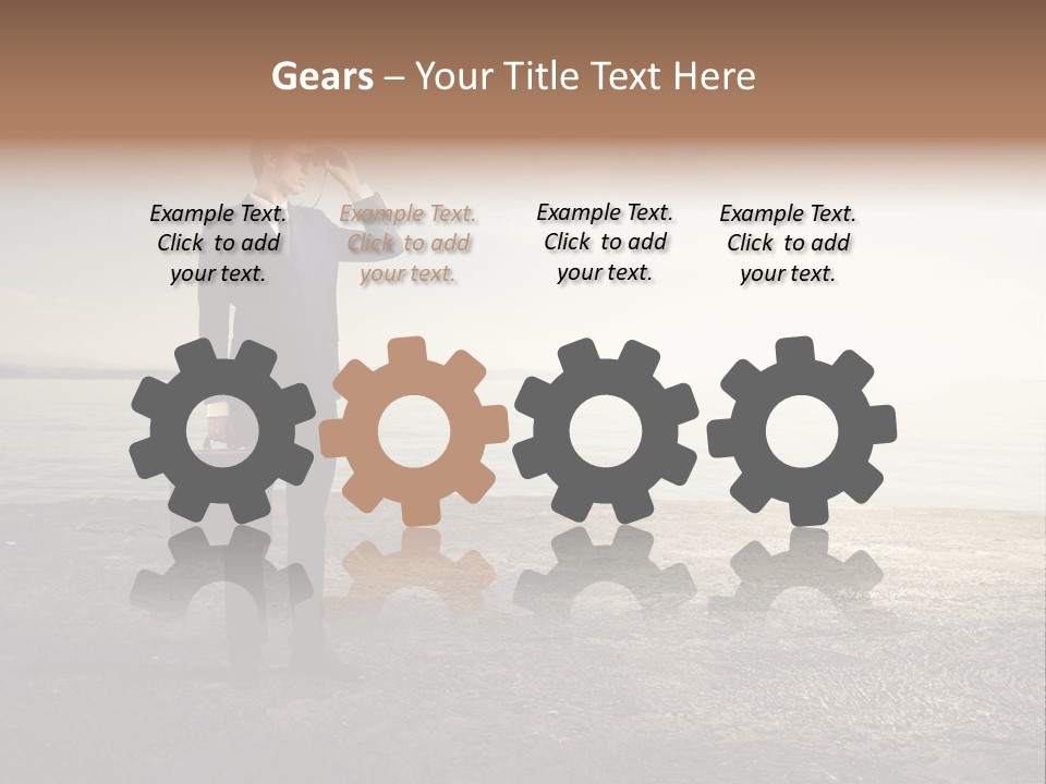 Career View Background PowerPoint Template