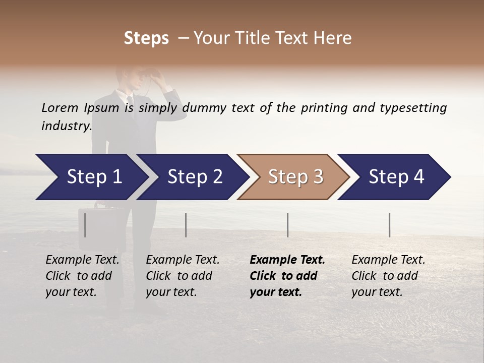 Career View Background PowerPoint Template