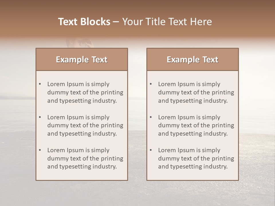 Career View Background PowerPoint Template