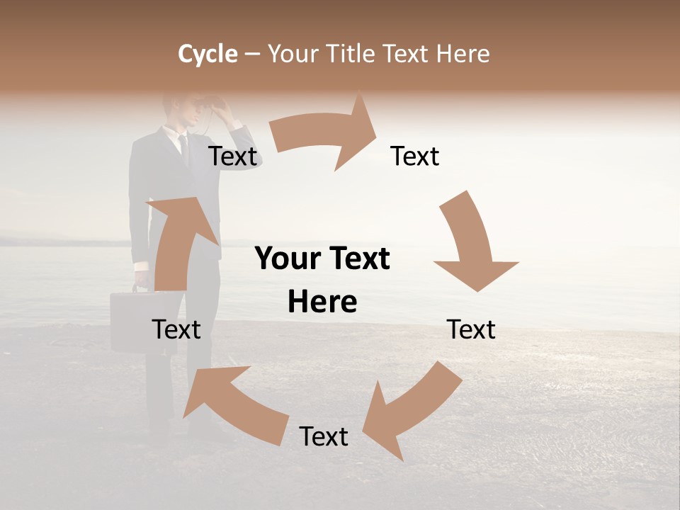 Career View Background PowerPoint Template