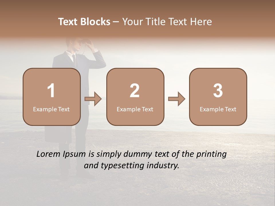 Career View Background PowerPoint Template
