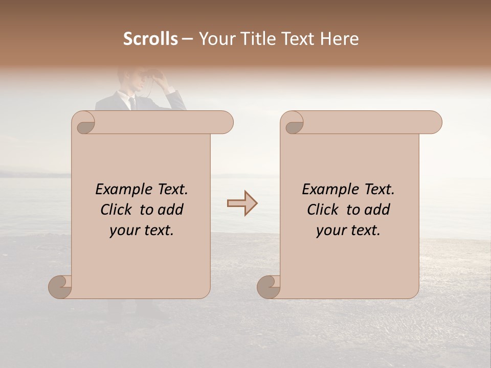 Career View Background PowerPoint Template