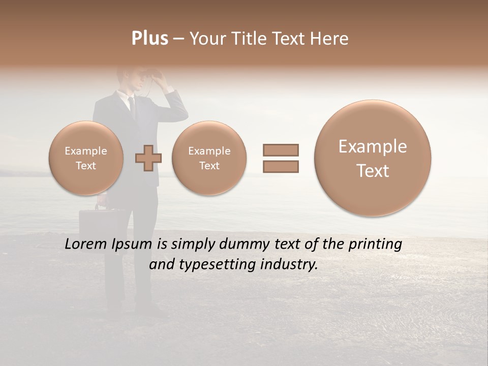 Career View Background PowerPoint Template
