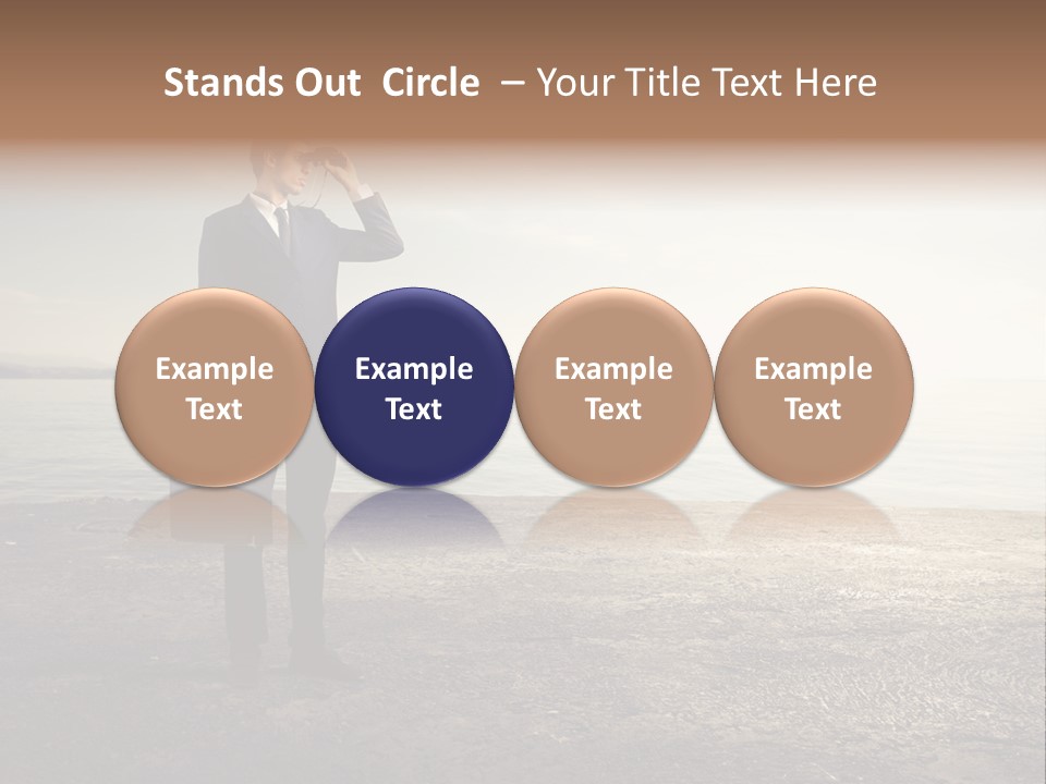 Career View Background PowerPoint Template