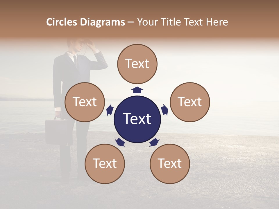 Career View Background PowerPoint Template