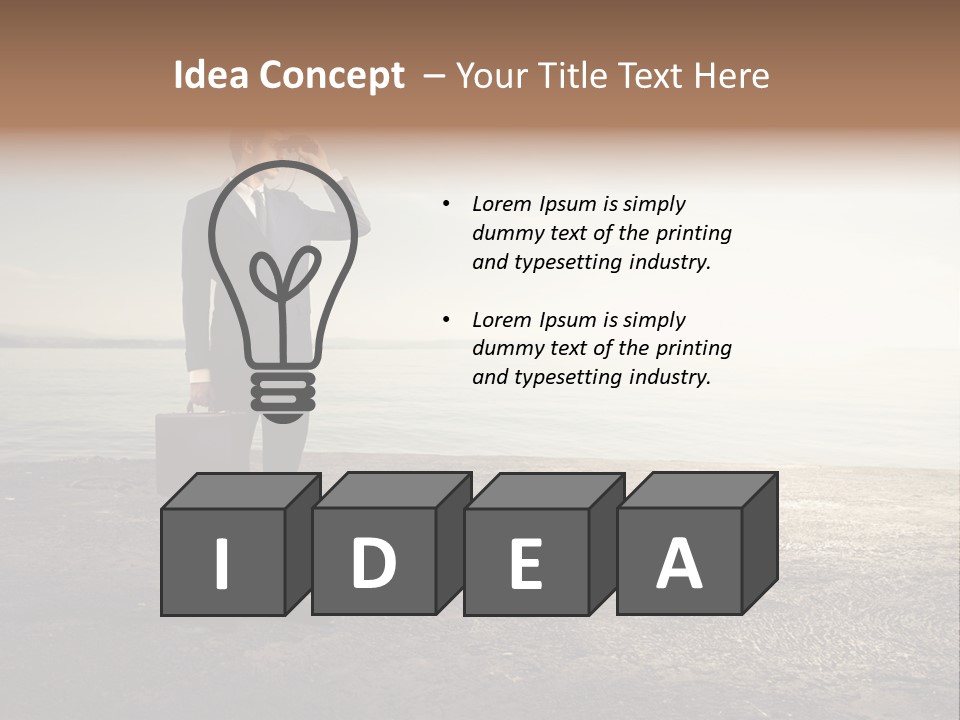 Career View Background PowerPoint Template