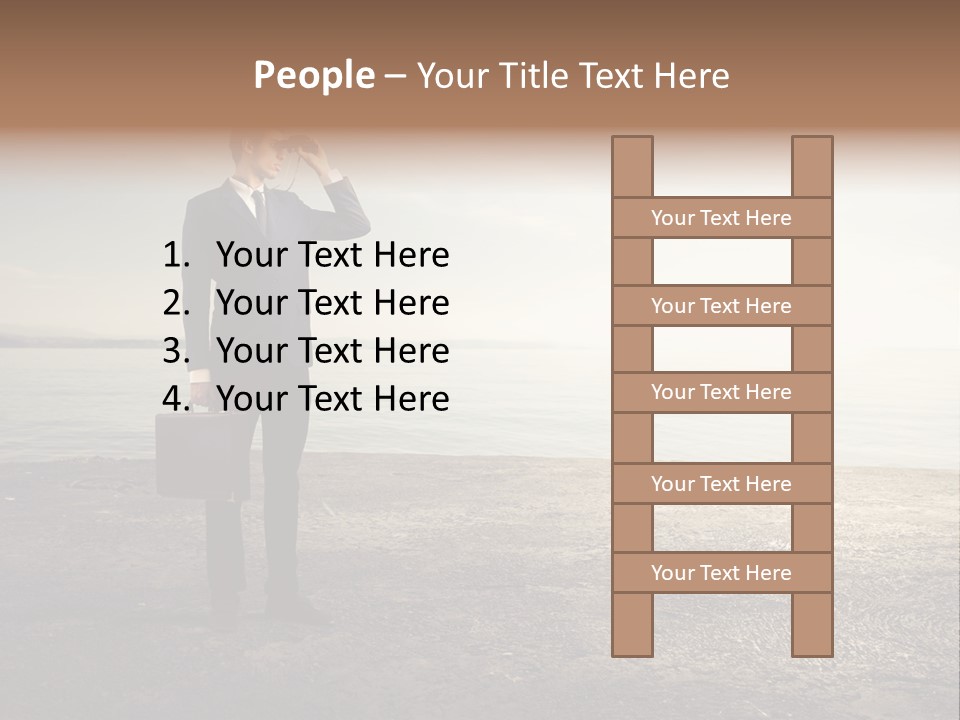 Career View Background PowerPoint Template