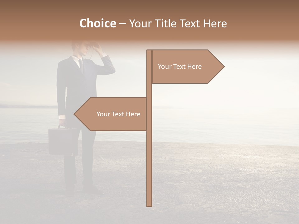Career View Background PowerPoint Template