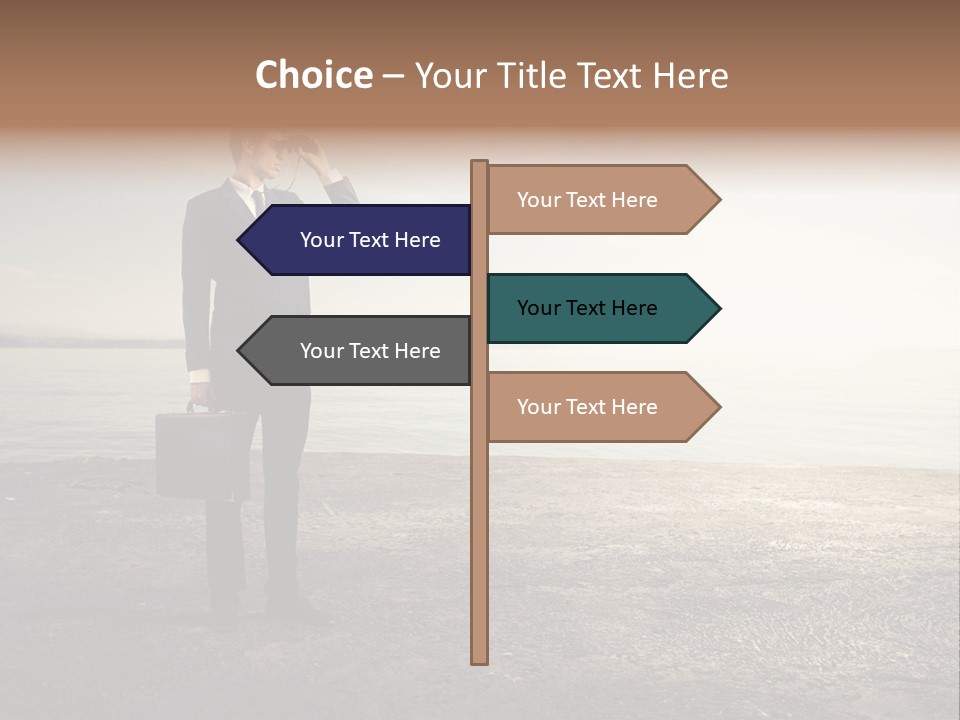 Career View Background PowerPoint Template