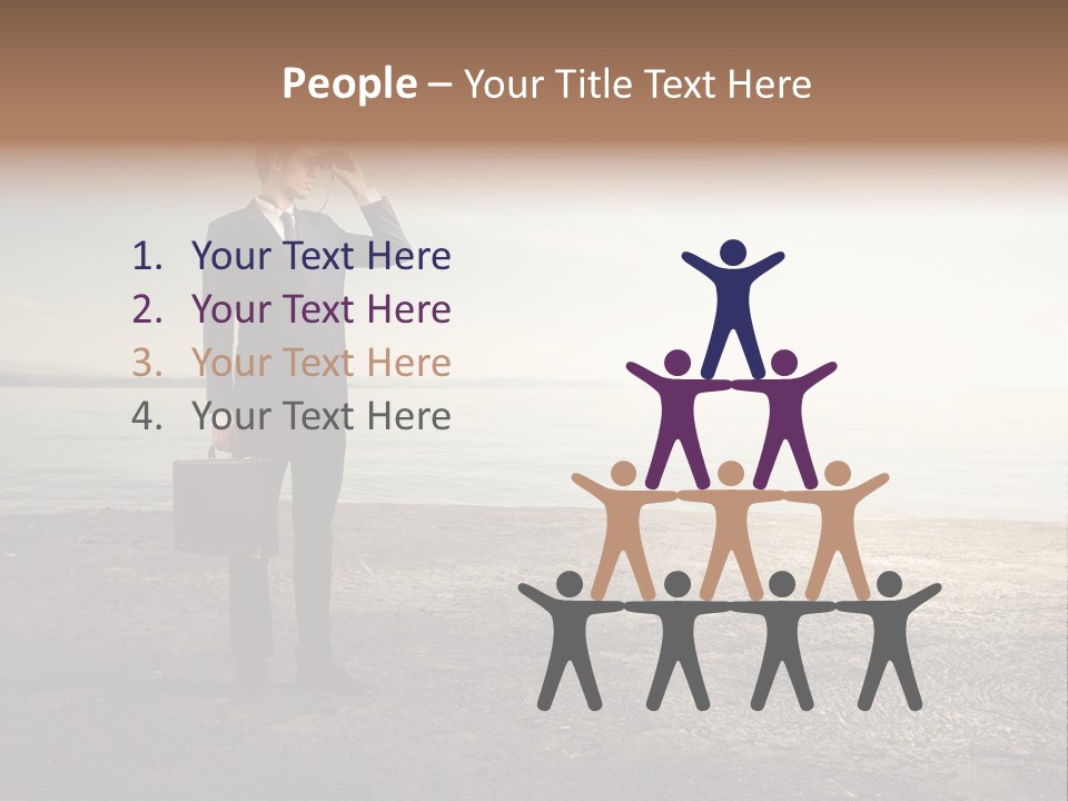 Career View Background PowerPoint Template