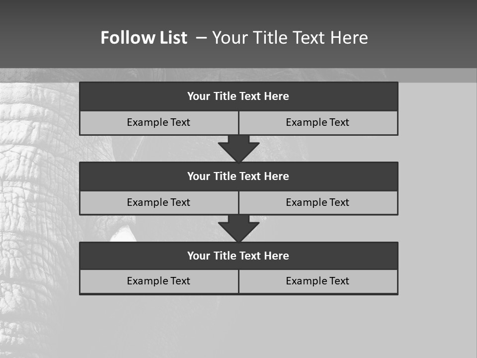 Large Face Skinned PowerPoint Template