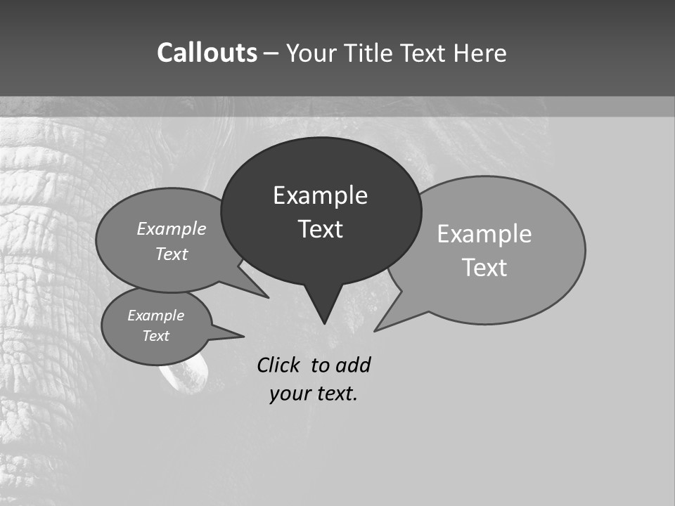 Large Face Skinned PowerPoint Template