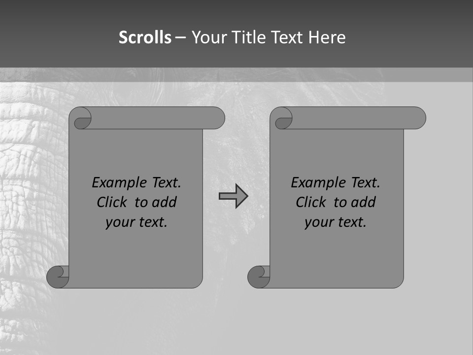 Large Face Skinned PowerPoint Template