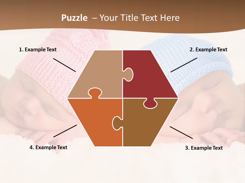 Bare Posed Pink PowerPoint Template