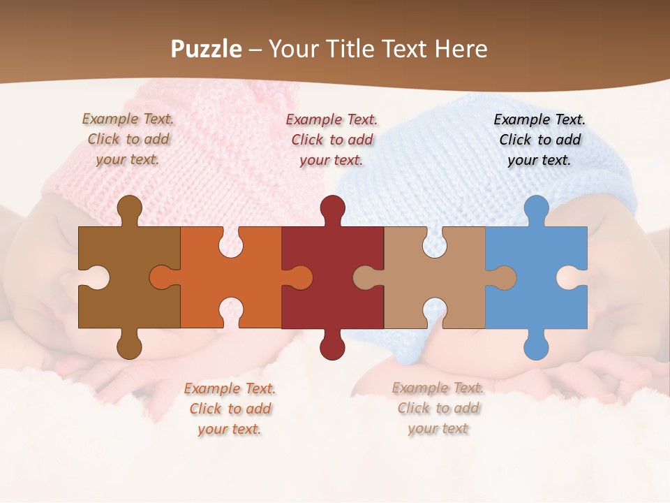 Bare Posed Pink PowerPoint Template