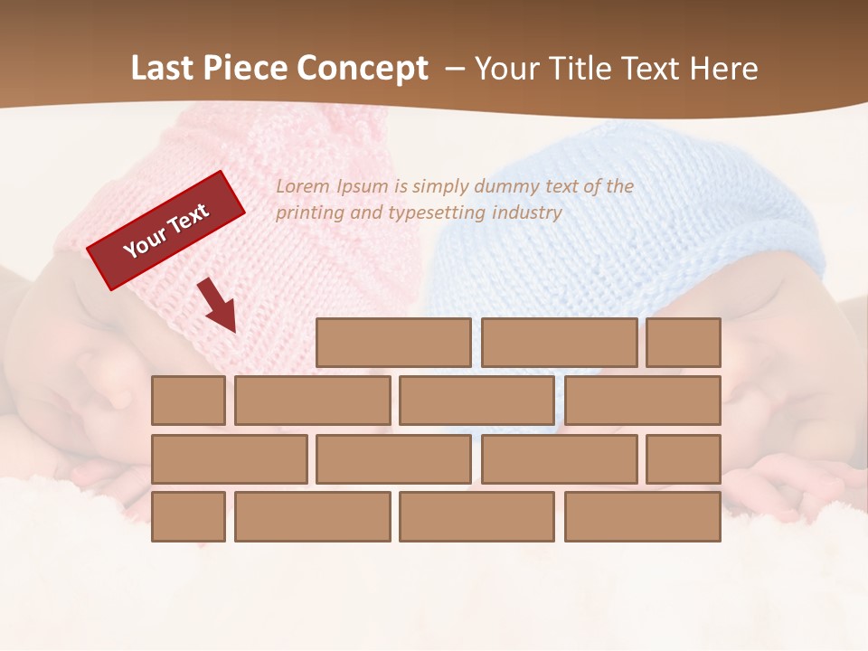 Bare Posed Pink PowerPoint Template