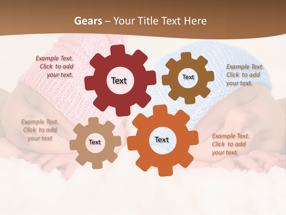 Bare Posed Pink PowerPoint Template