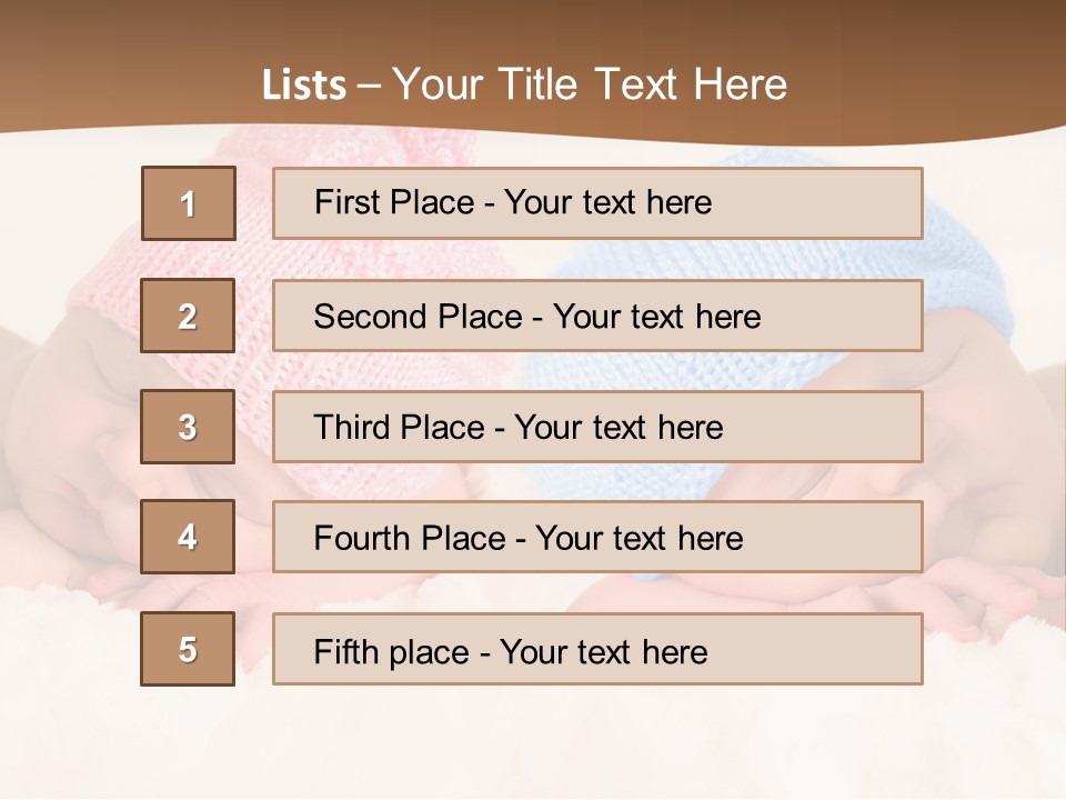Bare Posed Pink PowerPoint Template