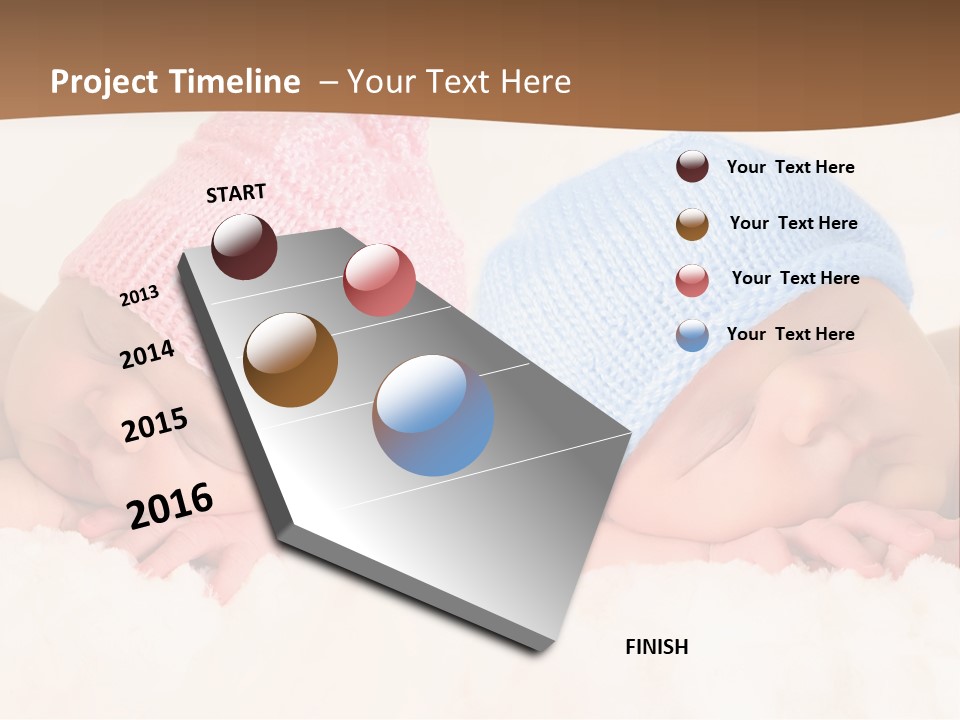 Bare Posed Pink PowerPoint Template