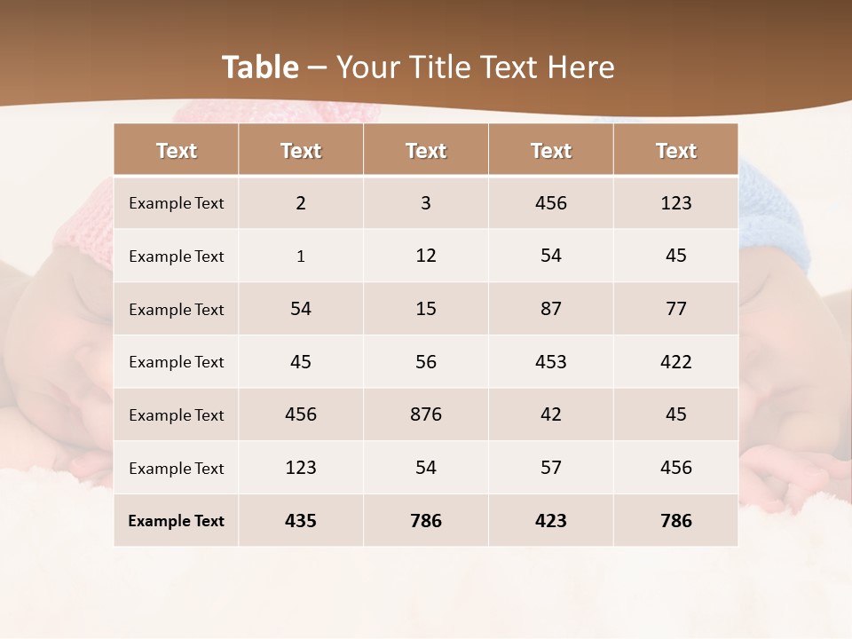 Bare Posed Pink PowerPoint Template