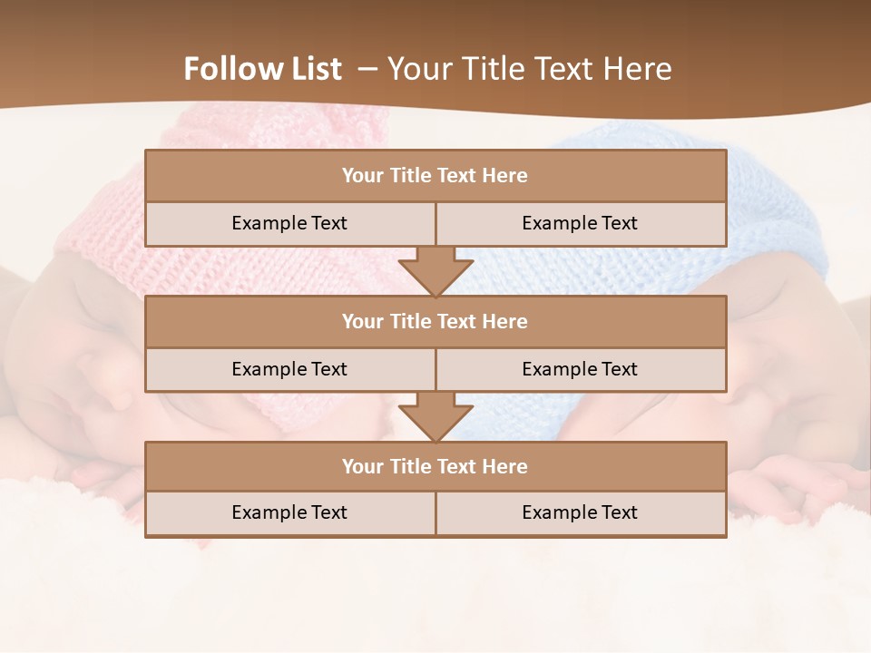 Bare Posed Pink PowerPoint Template