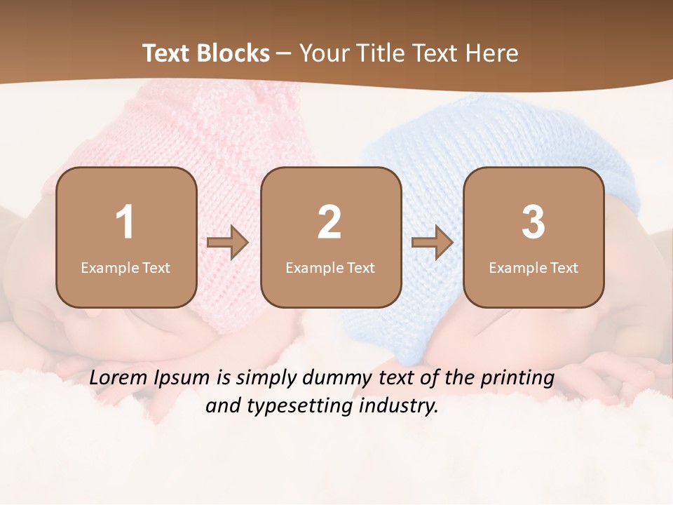 Bare Posed Pink PowerPoint Template