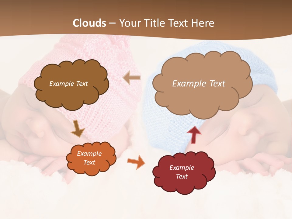 Bare Posed Pink PowerPoint Template