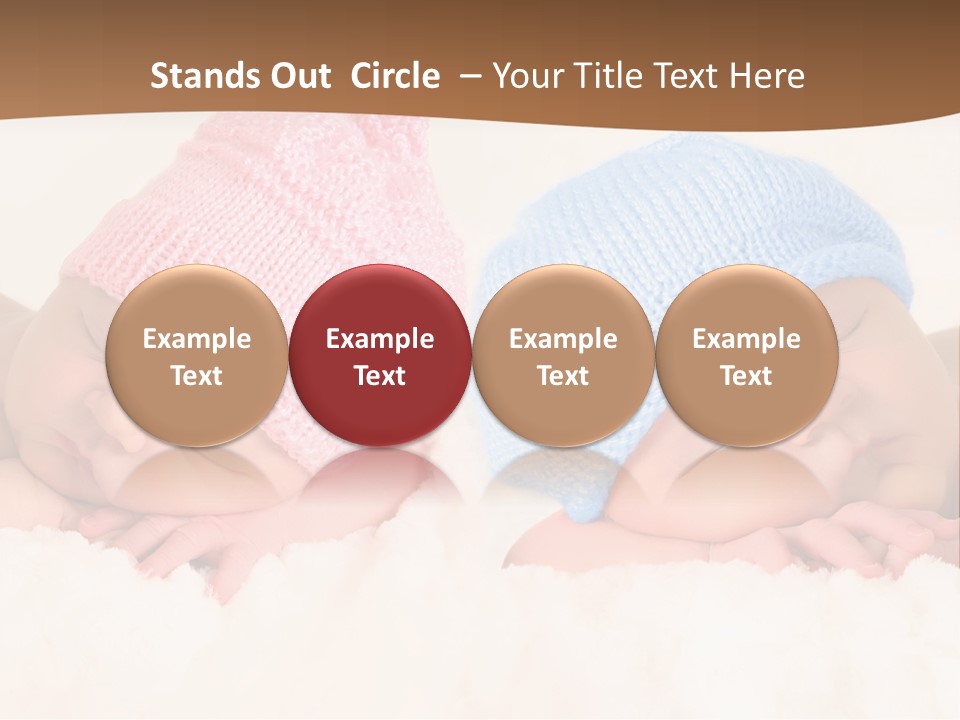 Bare Posed Pink PowerPoint Template