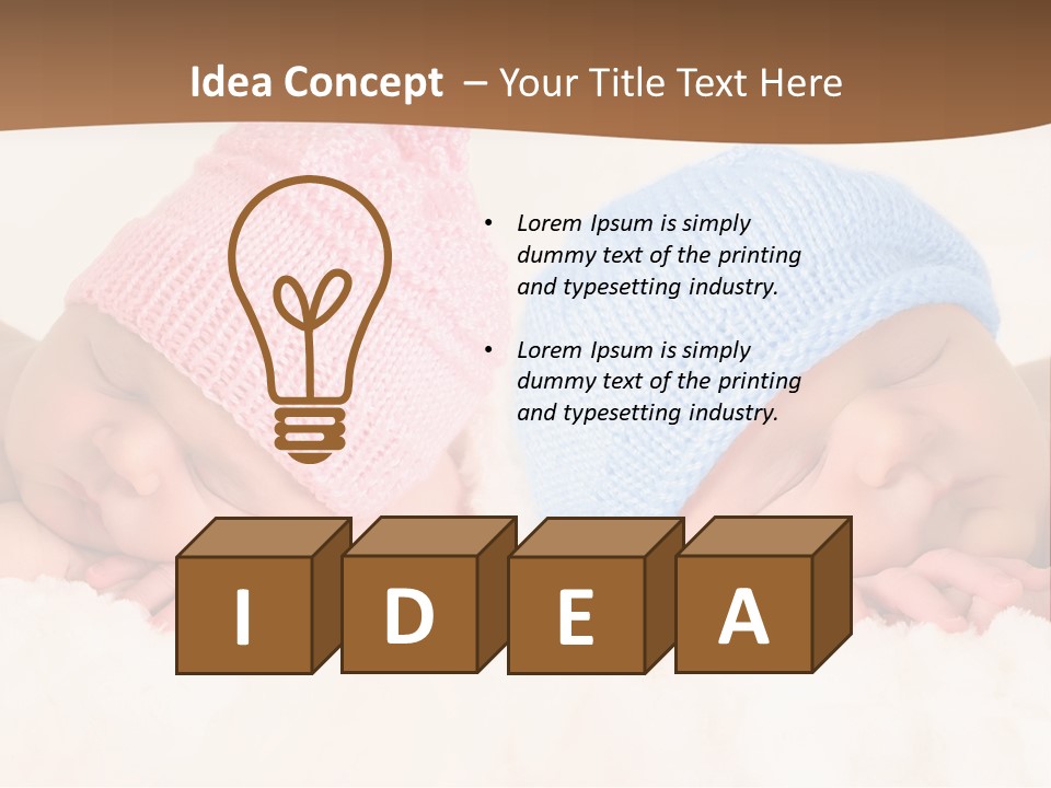 Bare Posed Pink PowerPoint Template