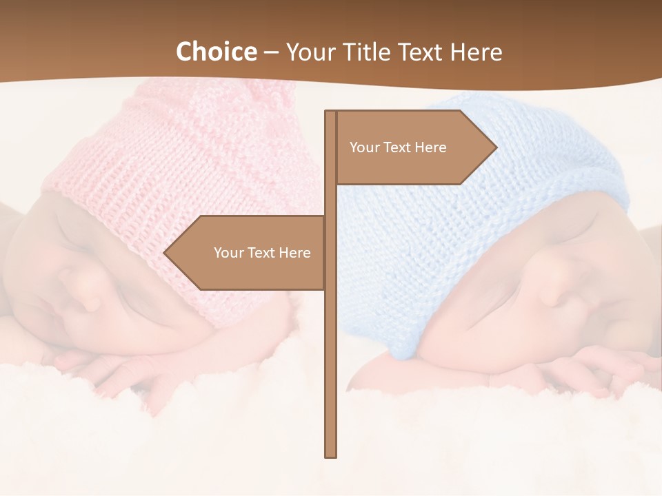 Bare Posed Pink PowerPoint Template