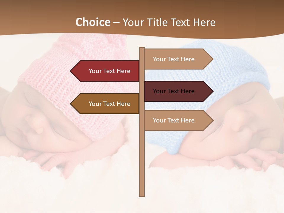 Bare Posed Pink PowerPoint Template