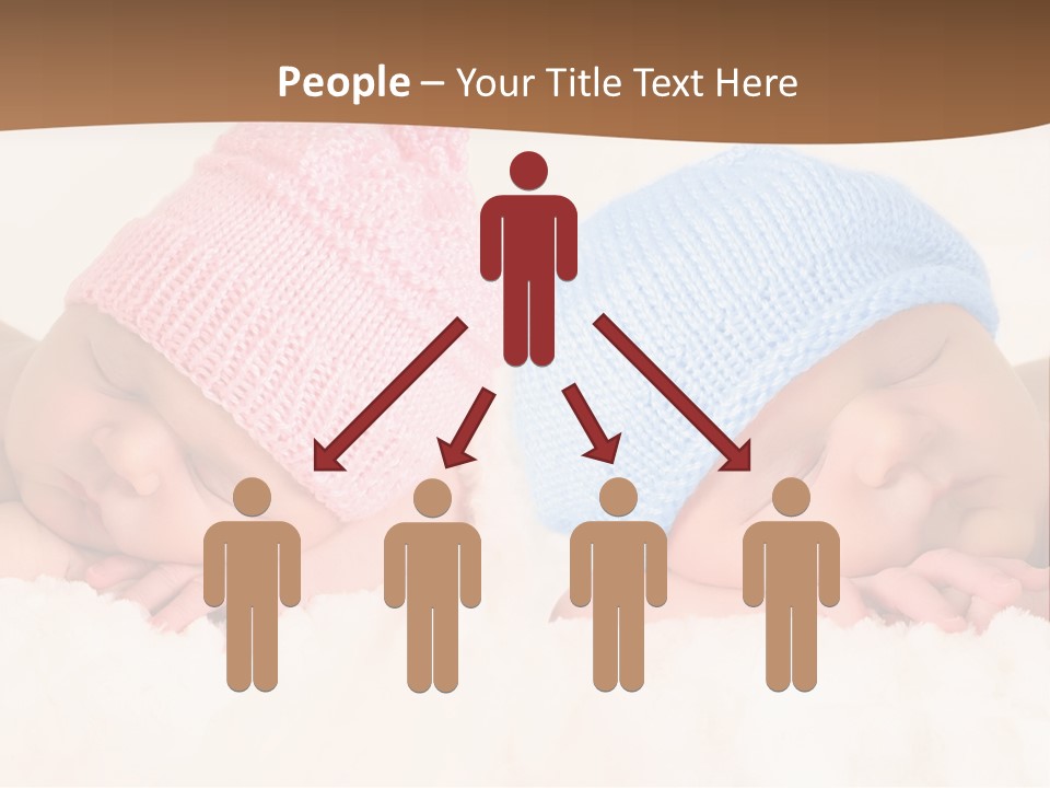 Bare Posed Pink PowerPoint Template