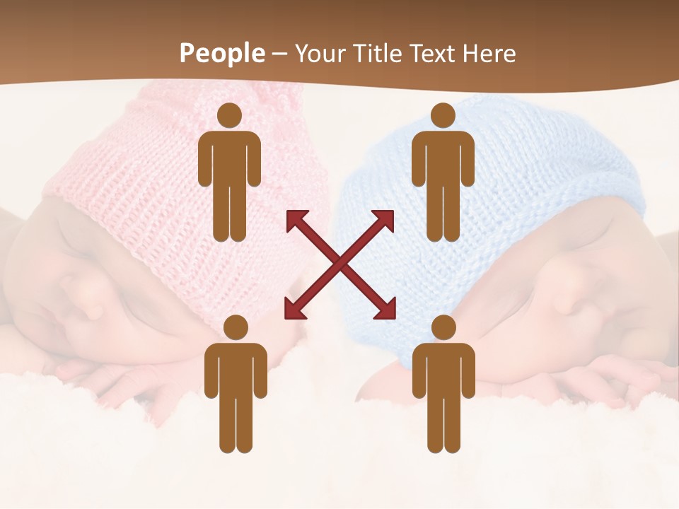 Bare Posed Pink PowerPoint Template