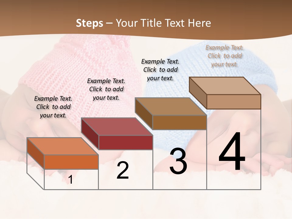 Bare Posed Pink PowerPoint Template
