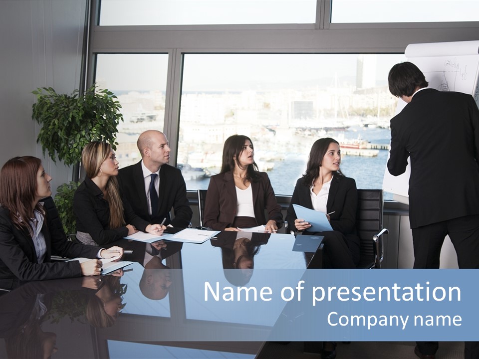 Discussion Ideas Working PowerPoint Template