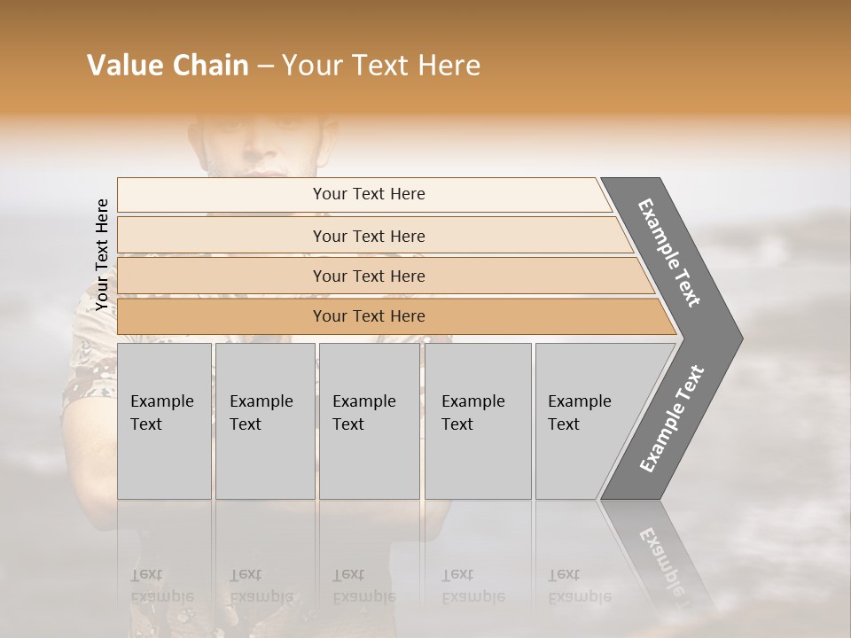 Tropical Iraq Army PowerPoint Template