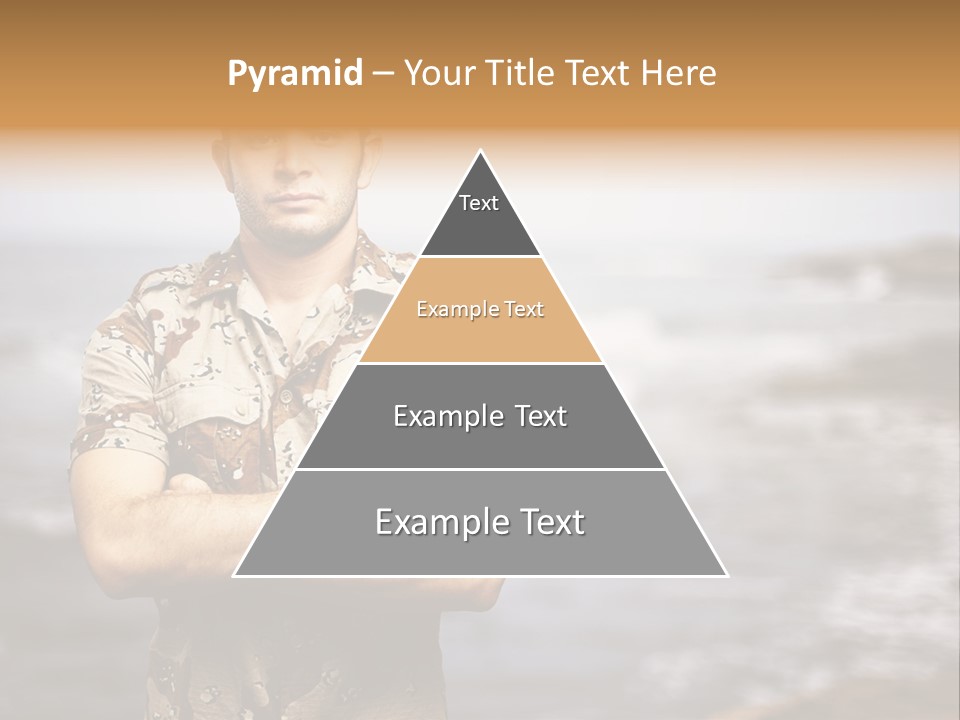 Tropical Iraq Army PowerPoint Template