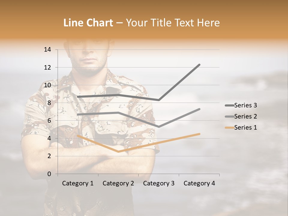 Tropical Iraq Army PowerPoint Template