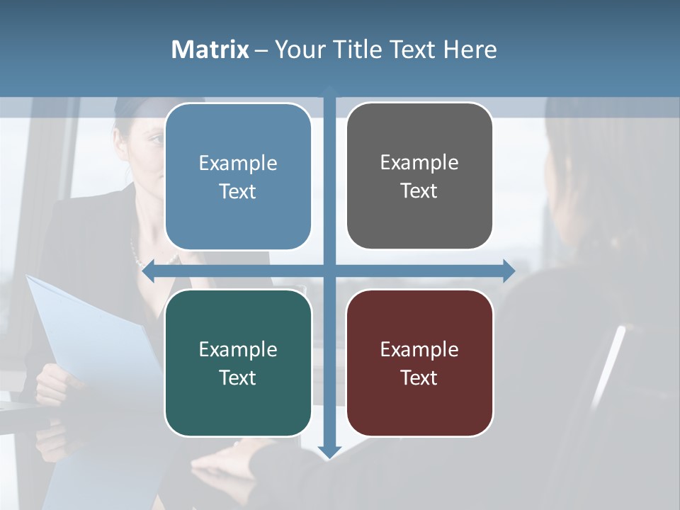 Negotiation Bank Consultant Consultant PowerPoint Template