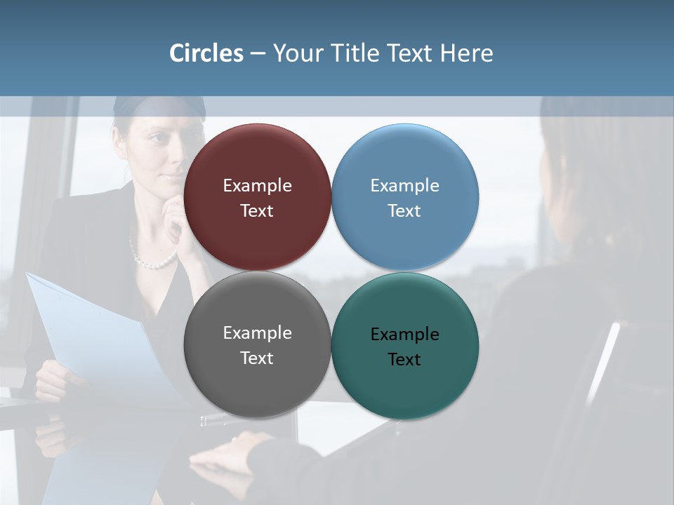 Negotiation Bank Consultant Consultant PowerPoint Template