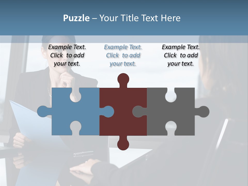 Negotiation Bank Consultant Consultant PowerPoint Template