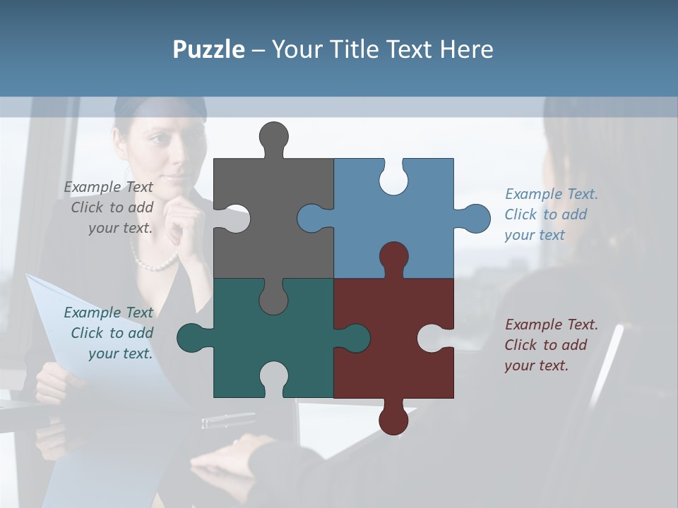 Negotiation Bank Consultant Consultant PowerPoint Template