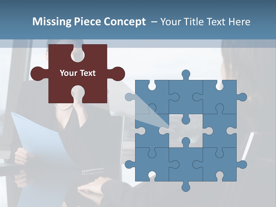 Negotiation Bank Consultant Consultant PowerPoint Template