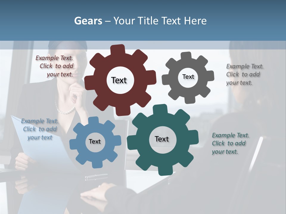 Negotiation Bank Consultant Consultant PowerPoint Template