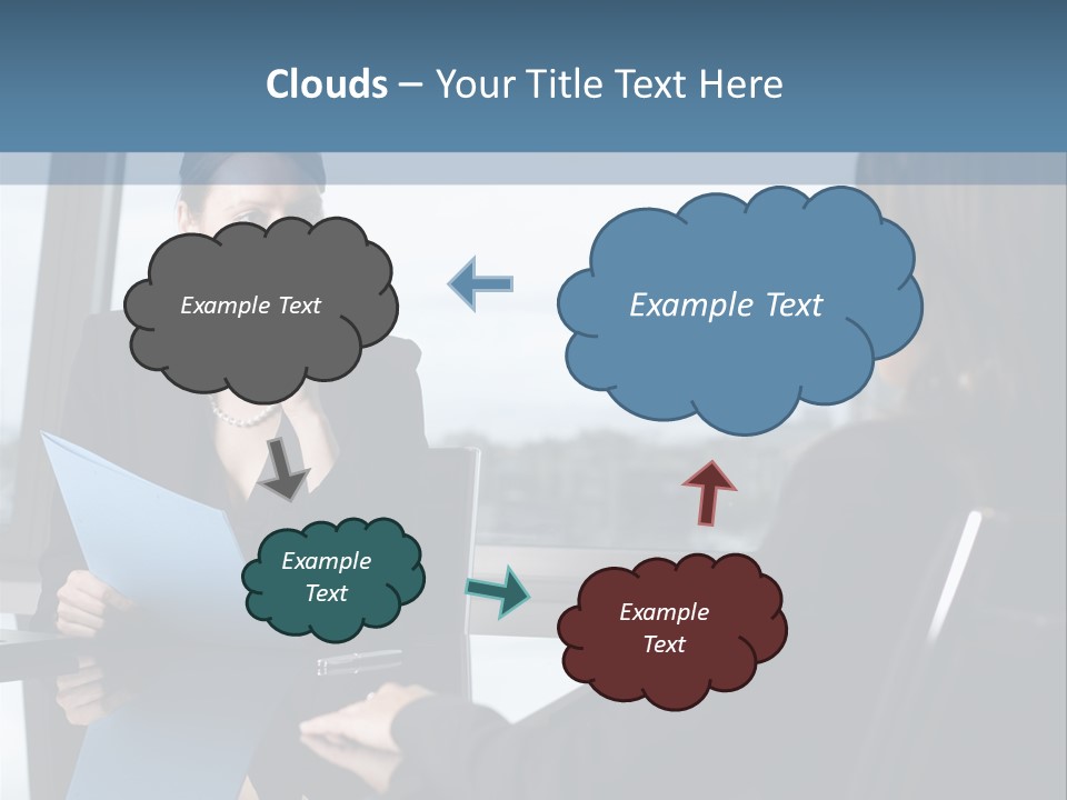 Negotiation Bank Consultant Consultant PowerPoint Template