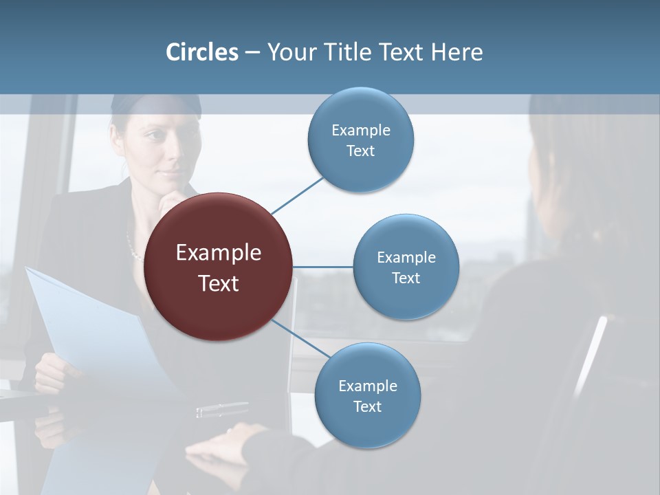 Negotiation Bank Consultant Consultant PowerPoint Template