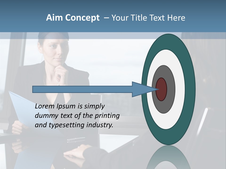 Negotiation Bank Consultant Consultant PowerPoint Template